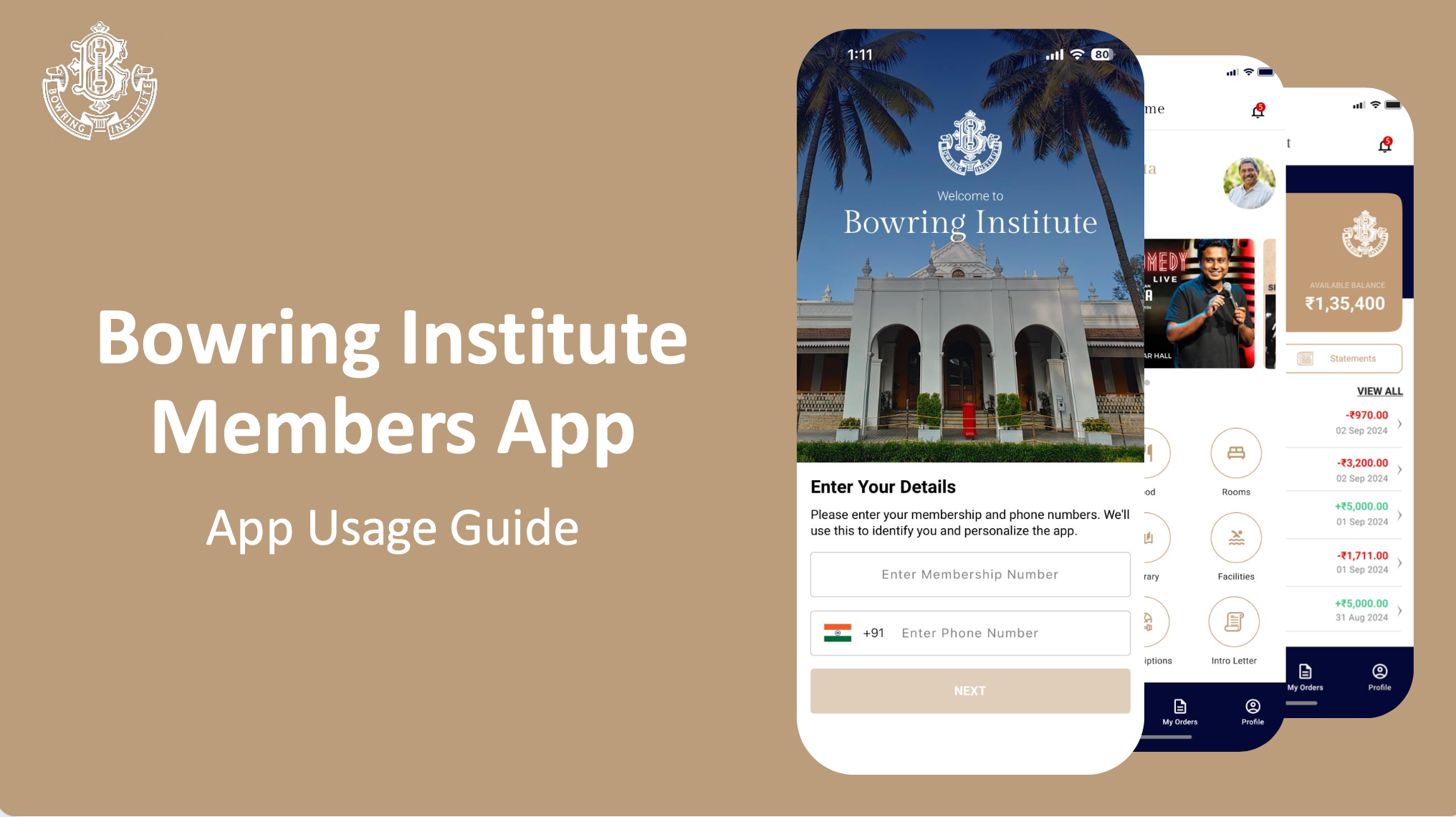 Member App Launch